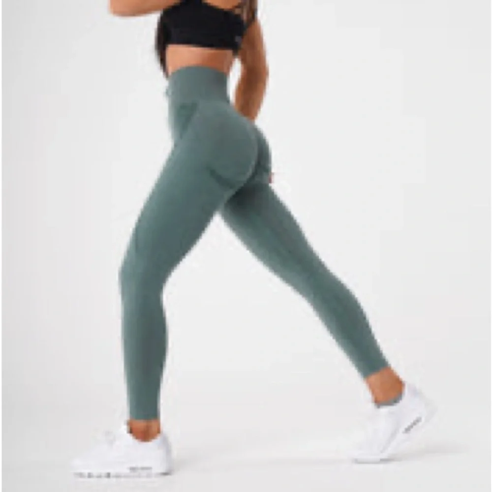 NVGTN Forest Green Seamless Leggings – Size Small - Picture 4 of 13